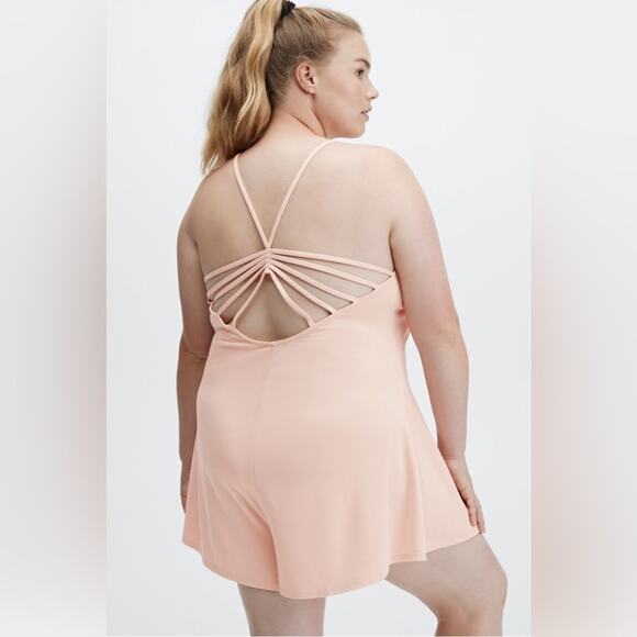 Fabletics Kyla Romper in Dusty Rosette XXL - Picture 4 of 10